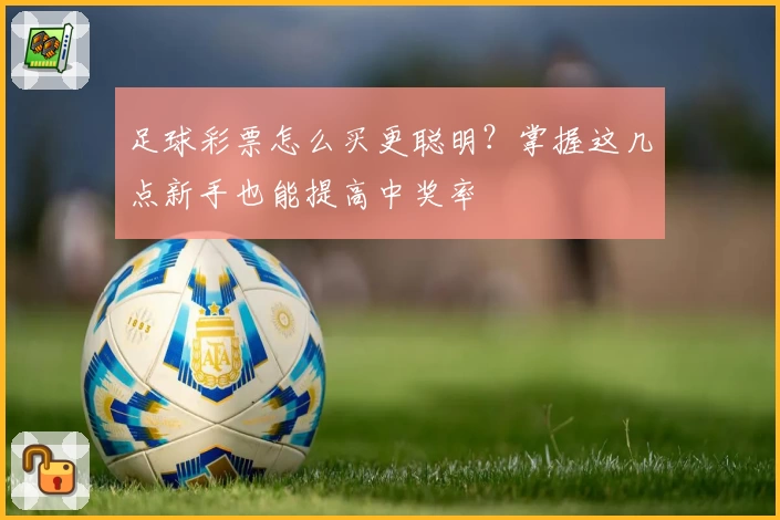 足球彩票怎么买更聪明?掌握这几点新手也能提高中奖率